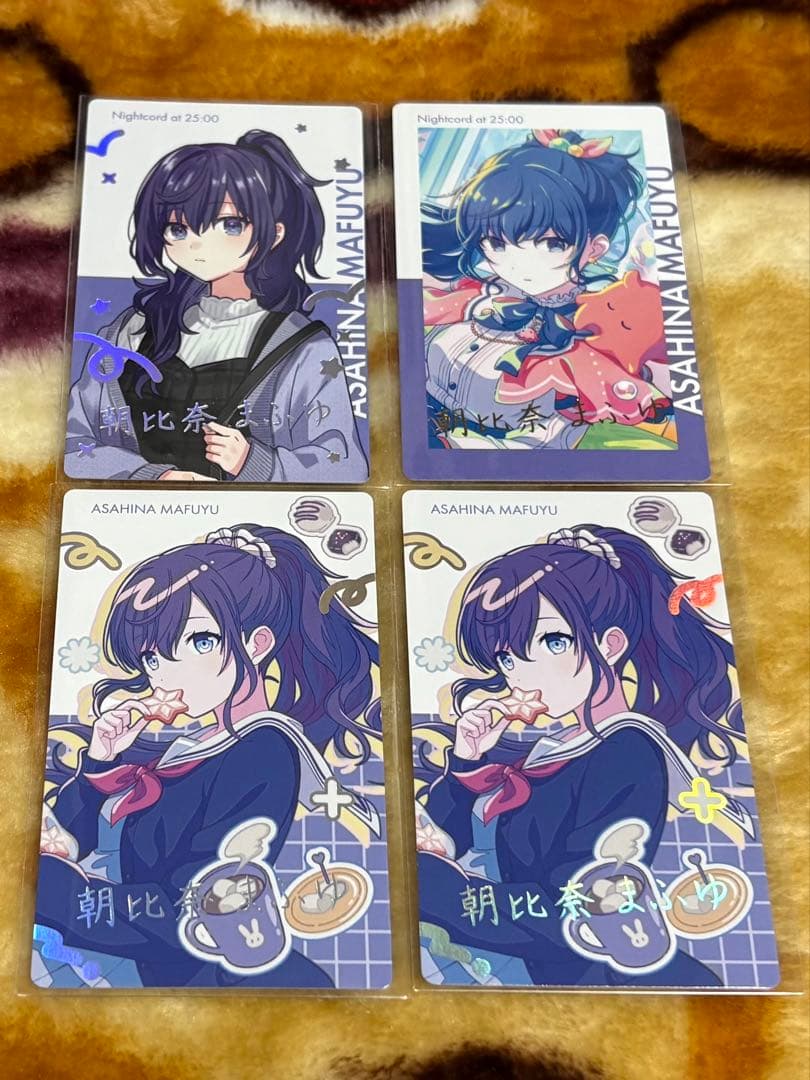 プロジェクトセカイ プロセカ ePick card エピカ 箔押し 朝比奈まふゆ