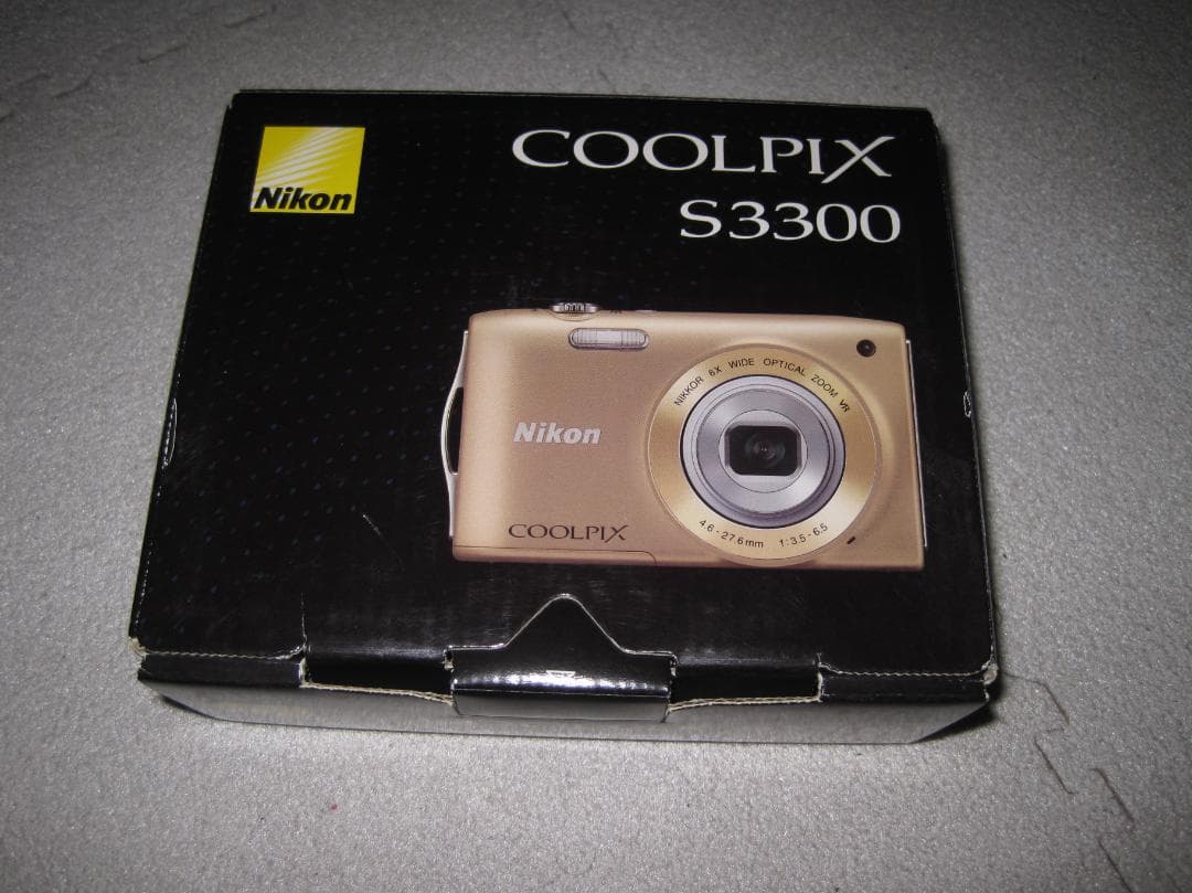 新品、未使用　Nikon COOLPIX S3300 本体と付属品 COOLPIX S3300(SL)｜Nikon デジタルカメラ COOLPIX (クールピクス