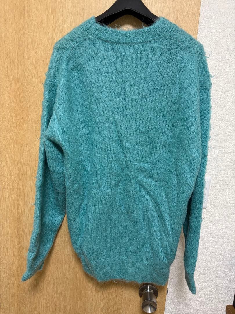 AURALEE 22AW モヘアニット ブルー - メルカリ