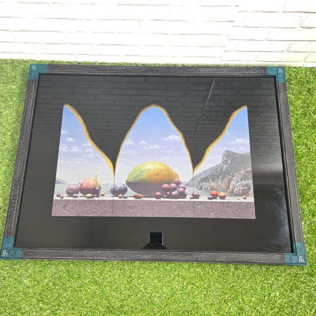 h*u様 細迫 諭「大地と海と果実」 額装 絵画 アート 現代美術 h*u様 細迫 諭「大地と海と果実」 額装 絵画 アート 現代美術 h*u様 細