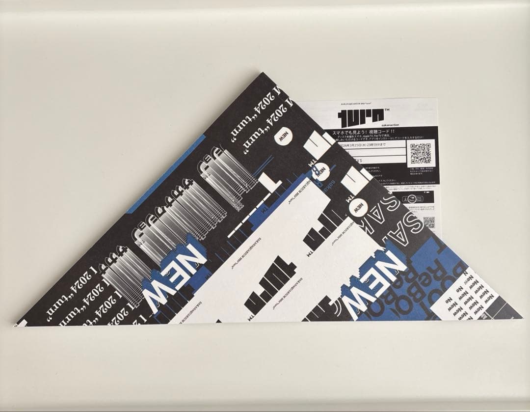 SAKANAQUARIUM 2024 “turn” 完全生産限定 Blu-ray