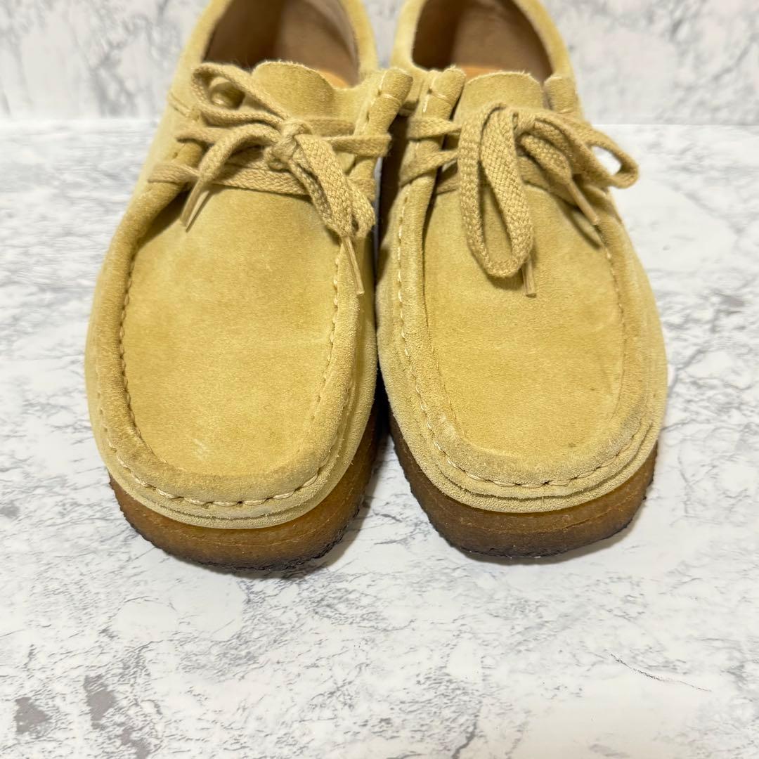 【美品】クラークス ワラビー メープル 23.5cm