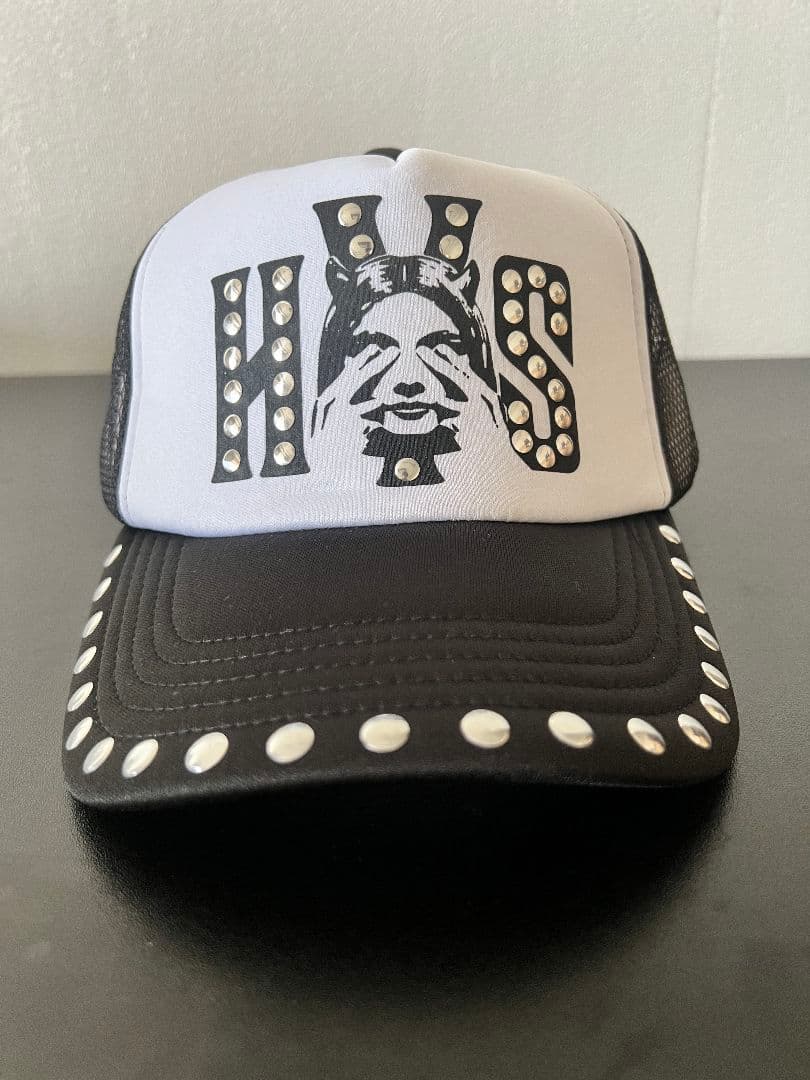 【新品未使用】ヒステリックグラマー　スタッズメッシュキャップ -28