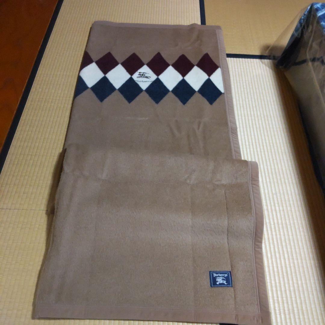 Burberrys バーバリー 毛布 ウール100％ 西川産業(株) - メルカリ