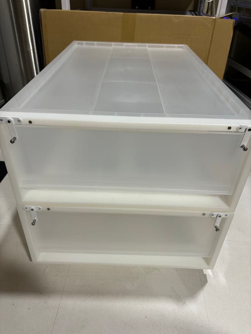 スネークラック2段 キャリー付き 無印良品 - メルカリ