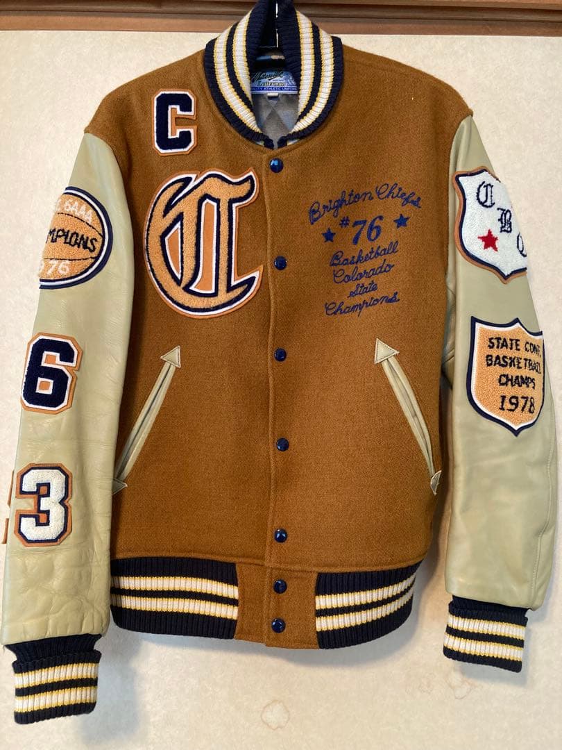 WHITESVILLEスタジャン WHITESVILLE ホワイツビル スタジャン ブランド 白熊 アラスカ 港商