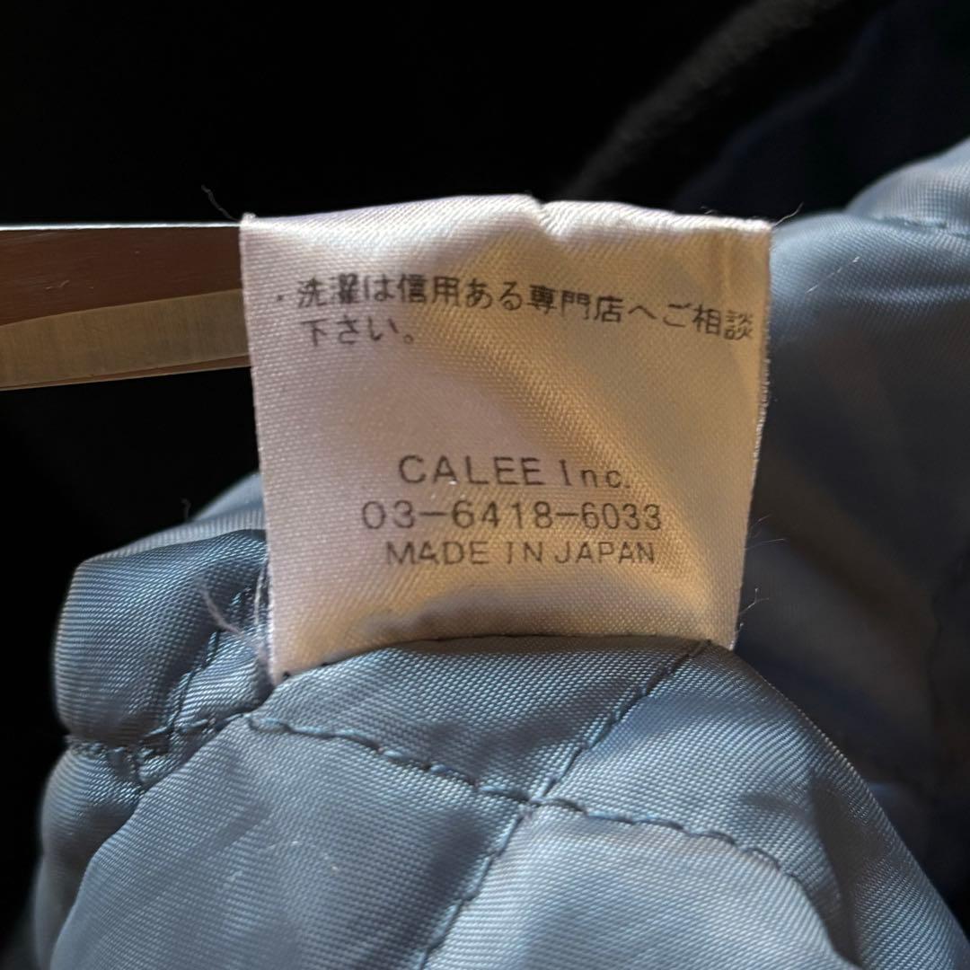 日本製】 キャリー メルトンファラオジャケット チェーンステッチ L