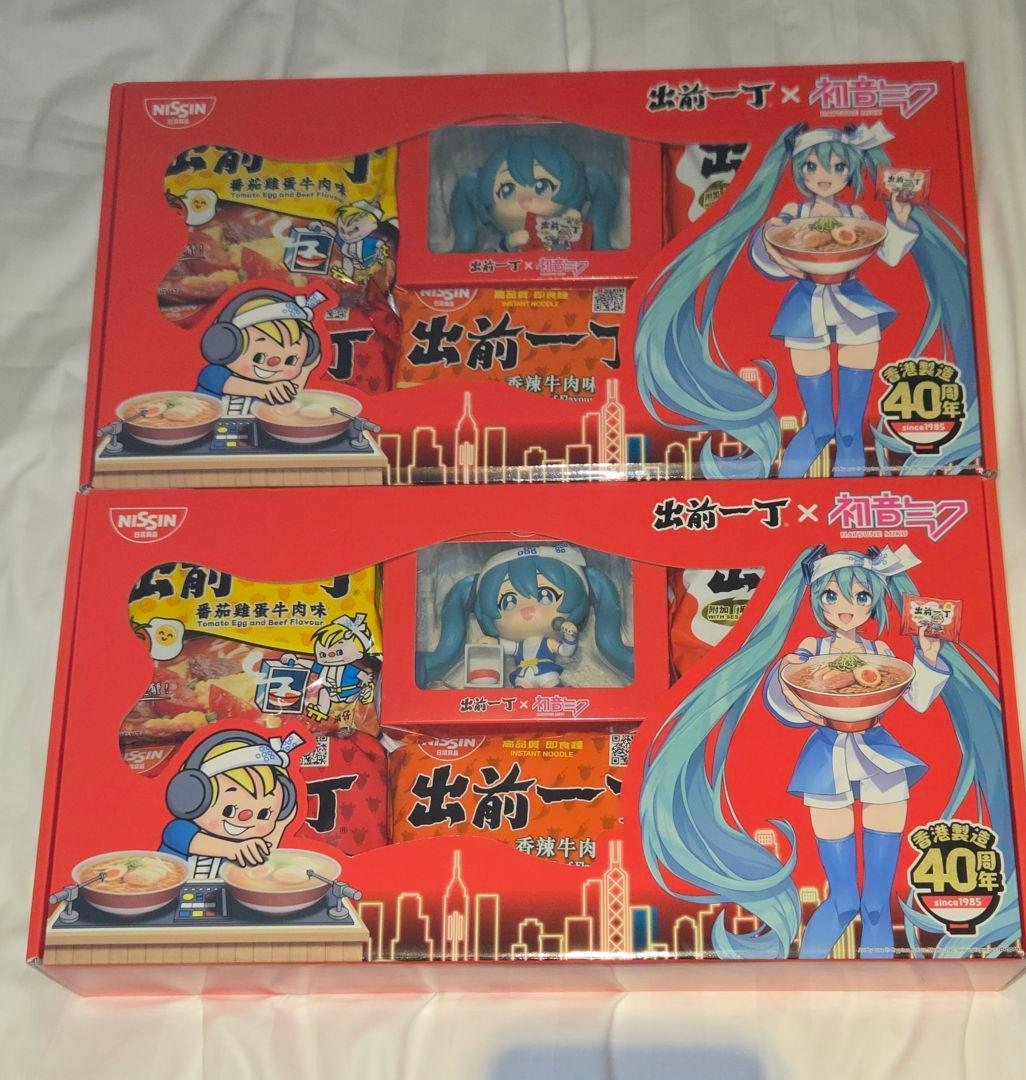 香港限定 初音ミク 出前一丁 40周年 日清 数量限定セット - メルカリ
