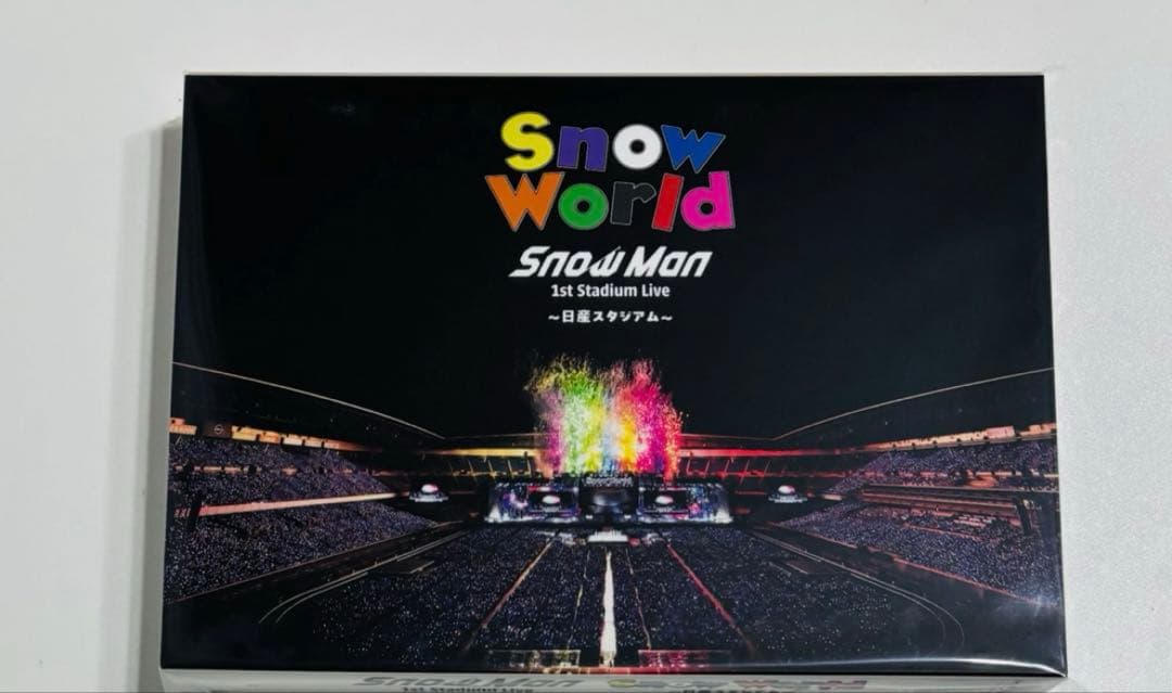 【新品】Man 日産スタジアム FC限定 DVD ファンクラブ会員限定盤(DVD)】 Snow Man 1st Stadium Live World