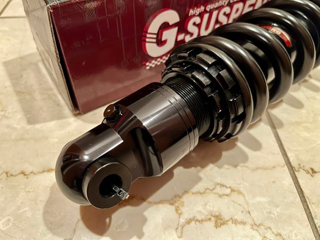 TW200ローダウンリヤサスG-SUSPENSION ショックアブソーバー