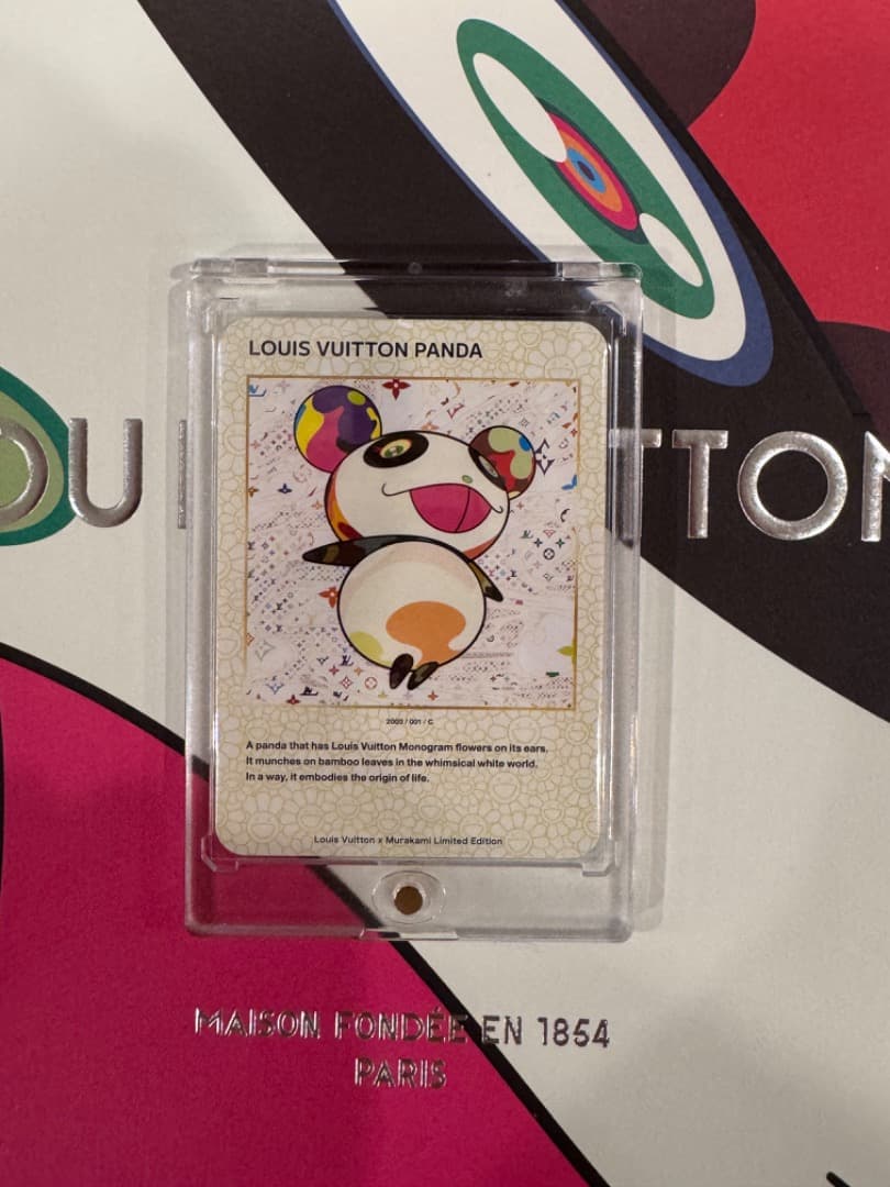 ルイ・ヴィトン × 村上隆 コレクティブルカード ルイヴィトンパンダ