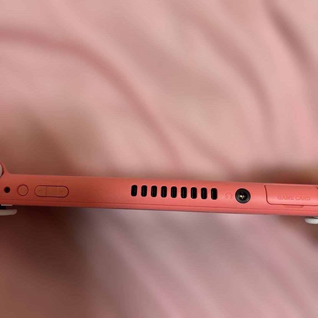 Nintendo Switch Lite ピンク 本体と充電器のみ動作確認済み - メルカリ