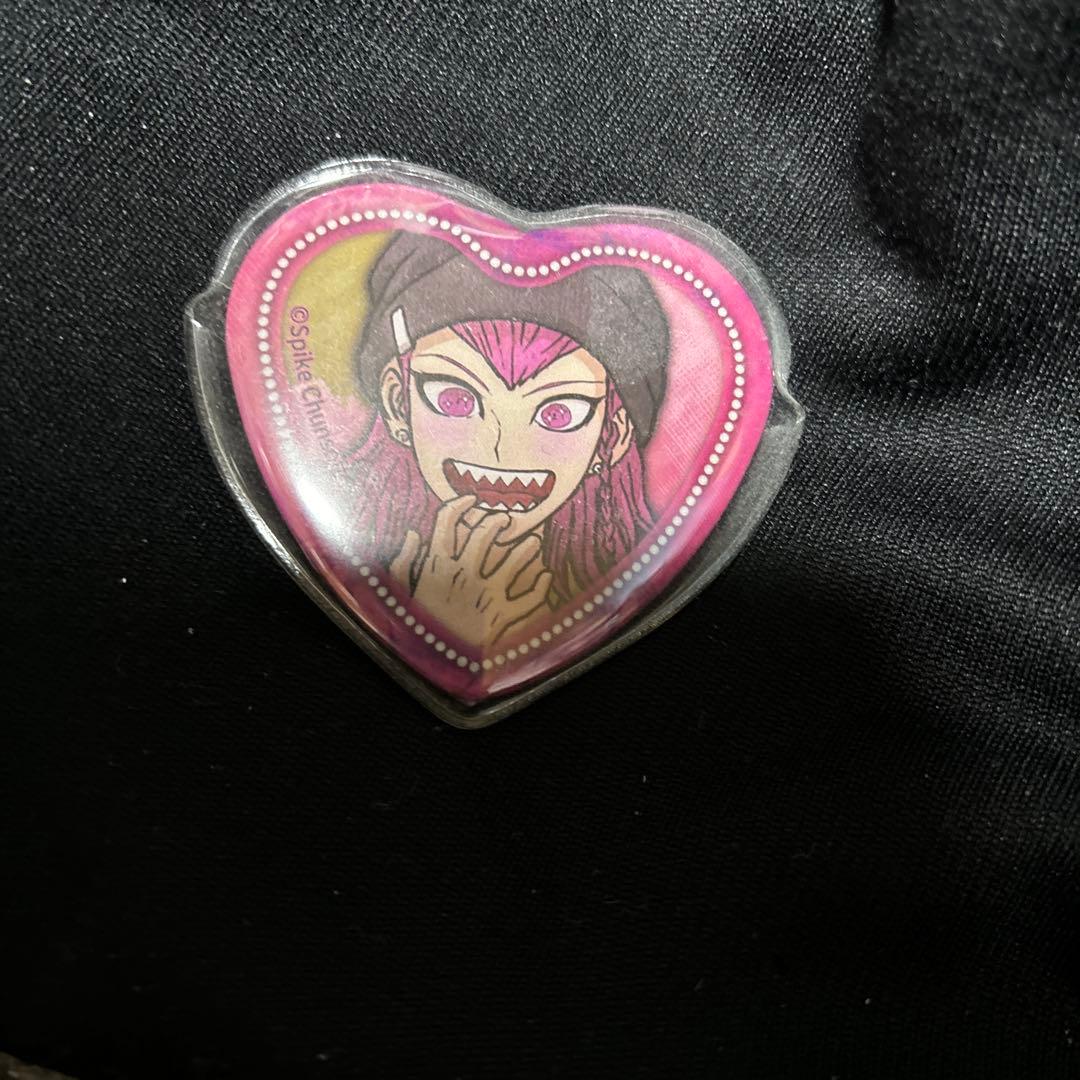 スーパーダンガンロンパ2 左右田和一 照れ顔ハート缶バッジ - メルカリ