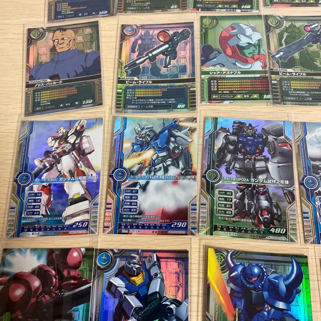 ガンダムカードビルダー レア カード まとめ 0079 0083 - メルカリ