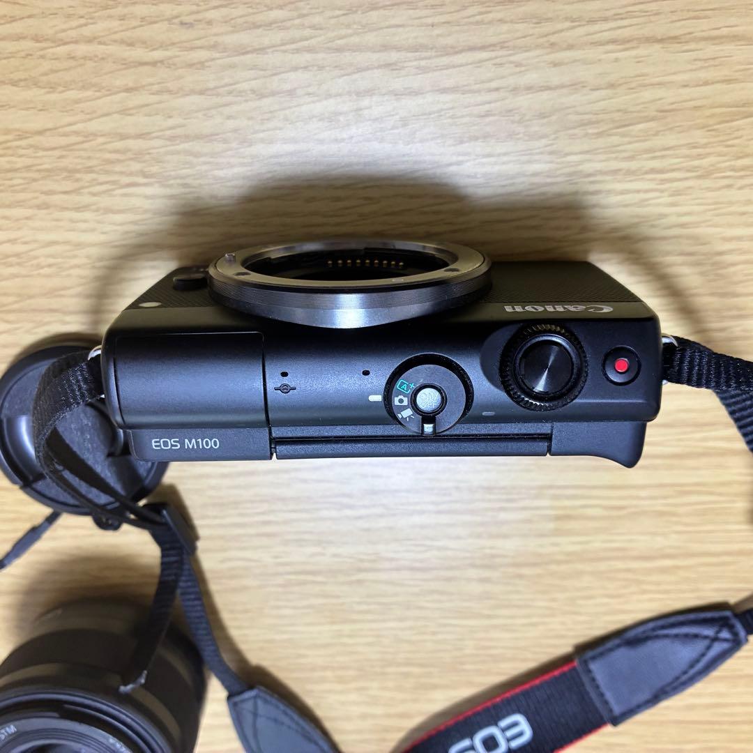 さぴたん☆様専用Canon EOS M100ミラーレスカメラ 本体 SDカード付