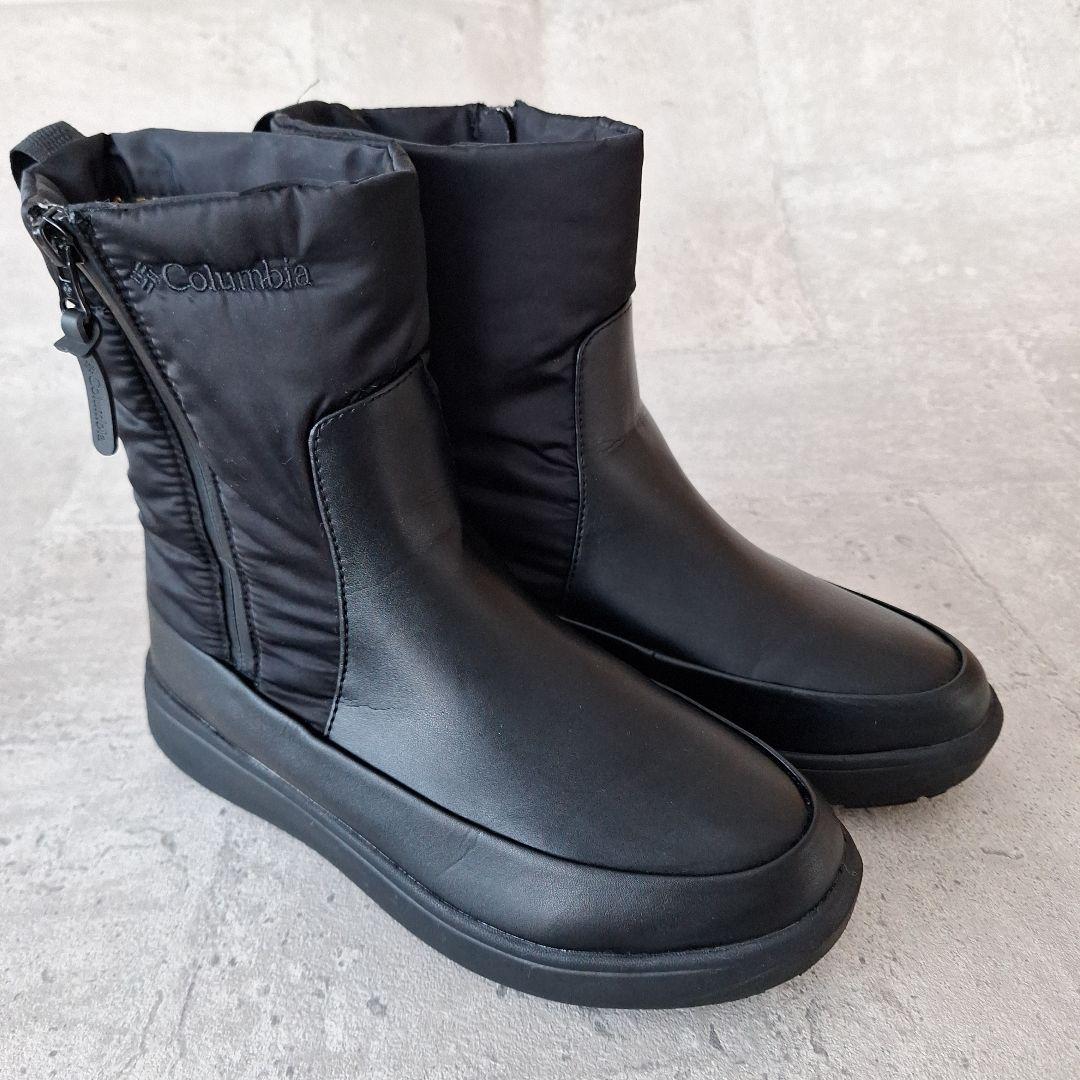 【美品】コロンビア サップランド ブーツ スリー ディーヴァ 24.5cm 黒