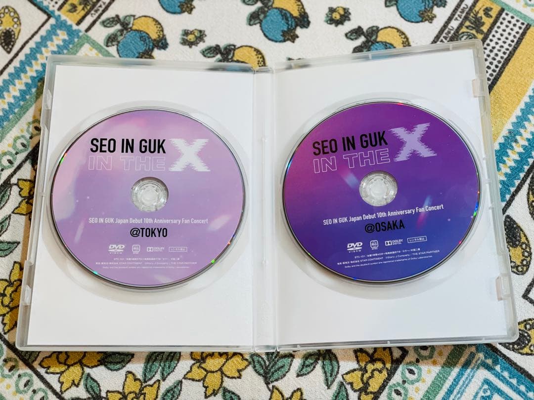 SEO IN GUK IN THE X DVD 2枚組 日本デビュー10周年