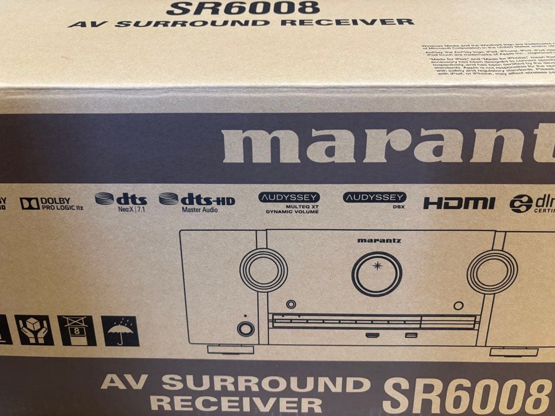 最終値下げ 美品 マランツ AVアンプ SR6008