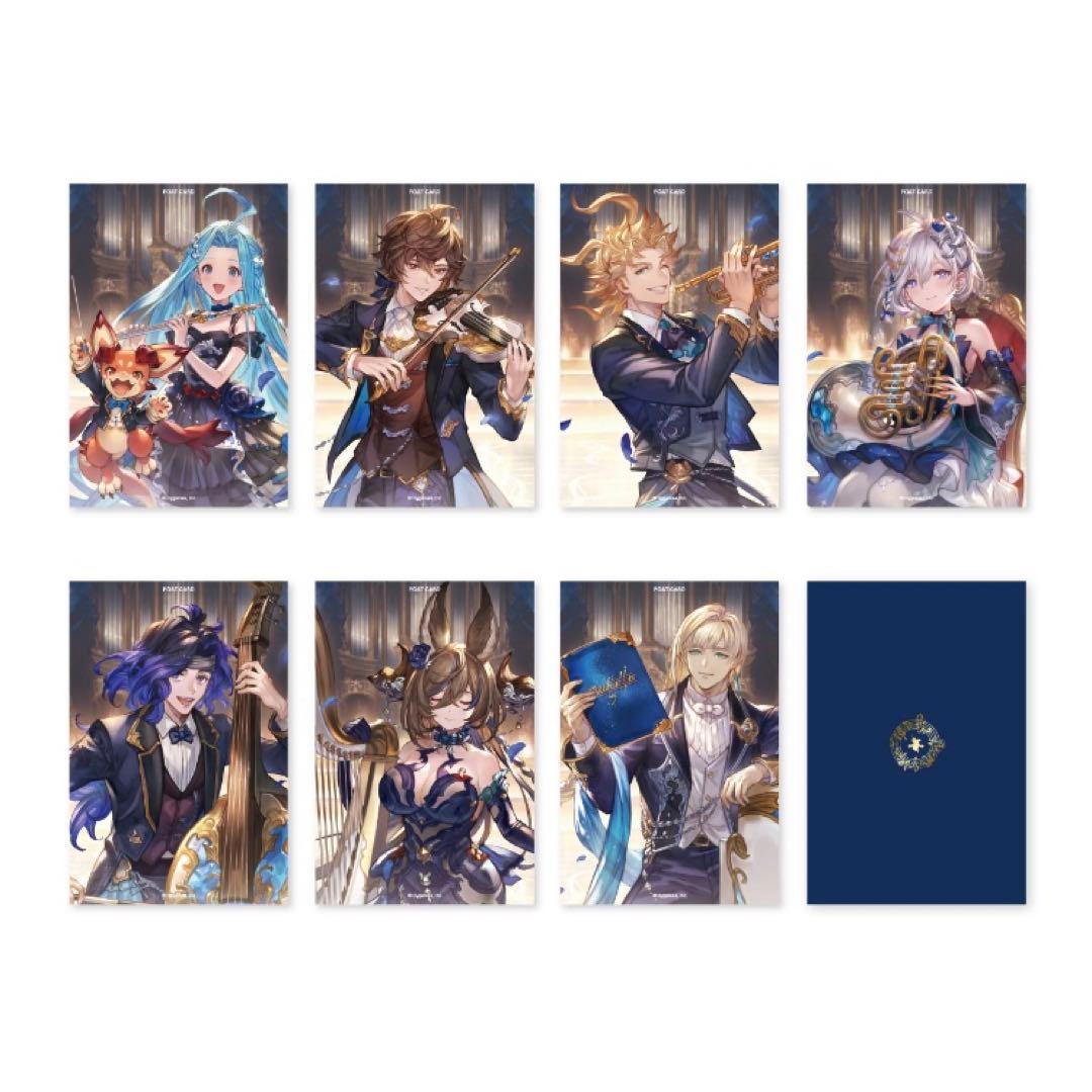 グラブル オーケストラ ポストカード 全種セット - メルカリ