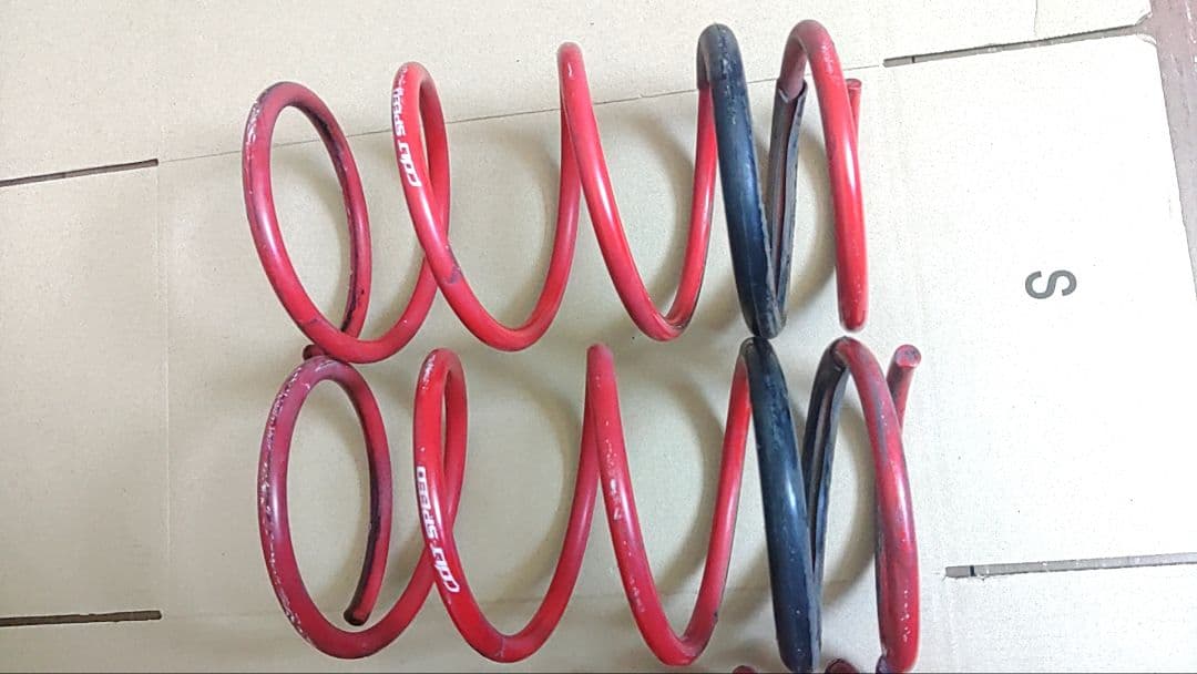 デリカD5 COLT SPEED ローダウンスプリング 4本セット|mercariメルカリ