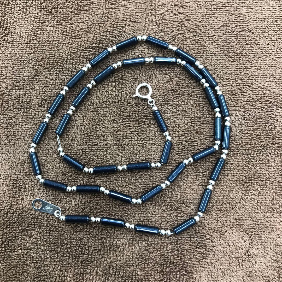 Lill one STAR リルワンスター ネックレス 約50cm ネイビー箱付 - メルカリ