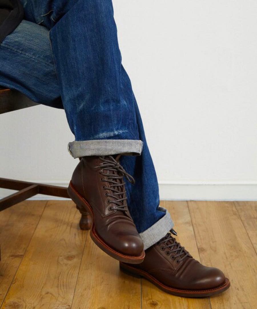 MR.OLIVE HUNTING BOOTS レザー ブーツ 10.5 - メルカリ