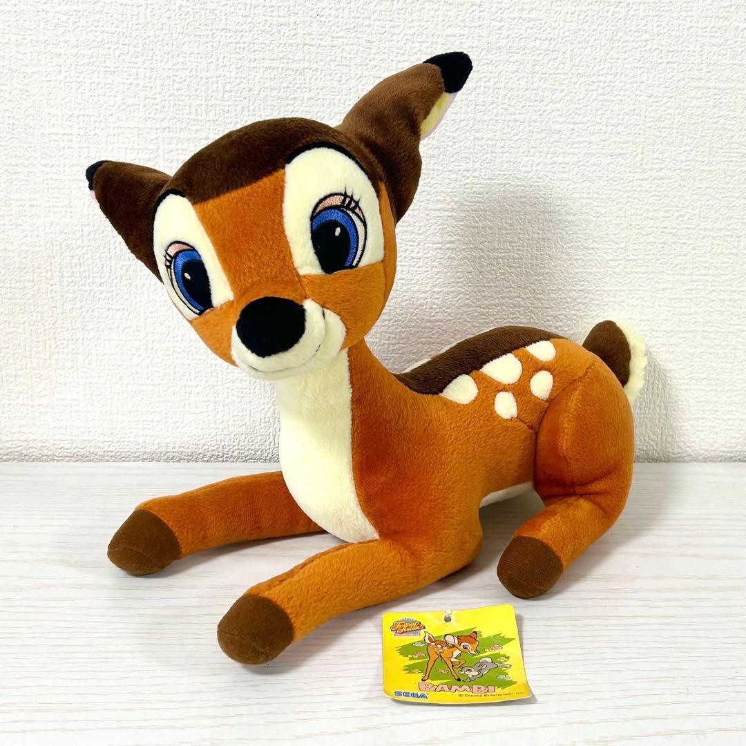 レア 当時物 ディズニー バンビ ぬいぐるみ 1999年 レトロ - メルカリ
