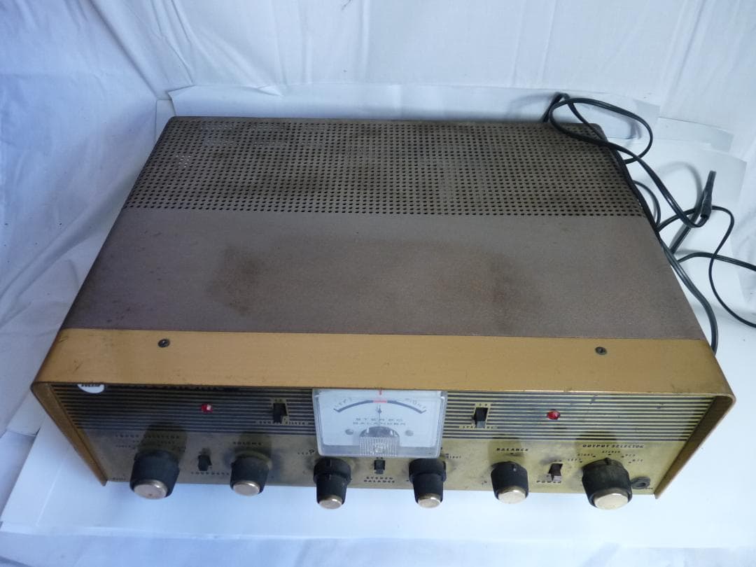 ジャンク トリオ W-45A ステレオ真空管アンプ