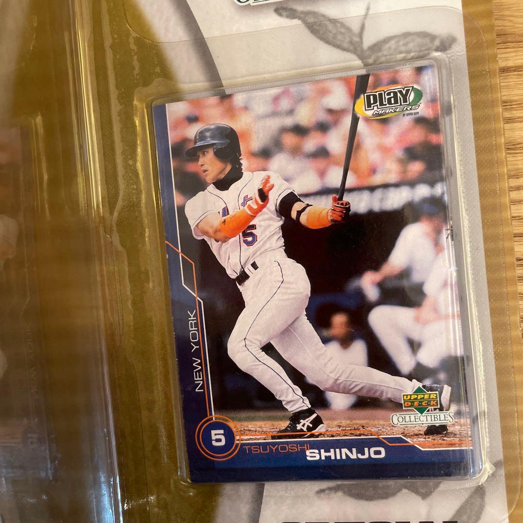 新庄剛 Tsuyoshi Shinjo ボブルヘッド + カードセット メッツ - メルカリ