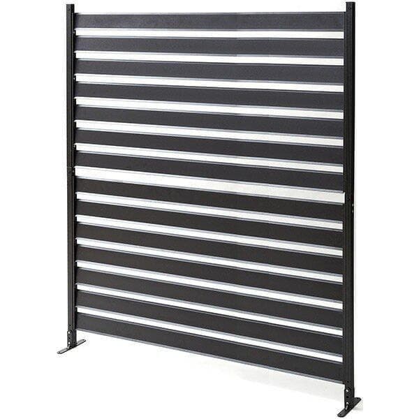 アルミボーダーフェンス(幅120高さ149) KABF-120H*(DBR) アルミボーダーフェンス(幅120高さ149) KABF-120H | 山善ビズコム