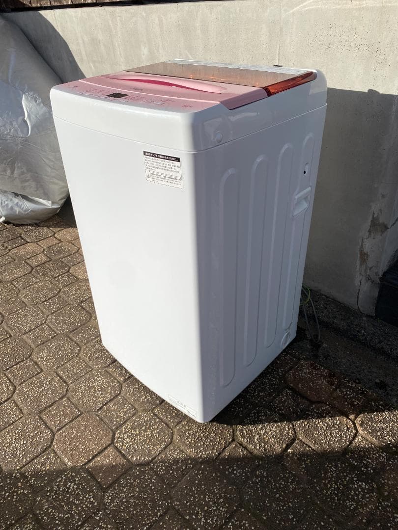 2022年製　ハイアール全自動洗濯機　5.5kg　JW-U55HK　ピンク