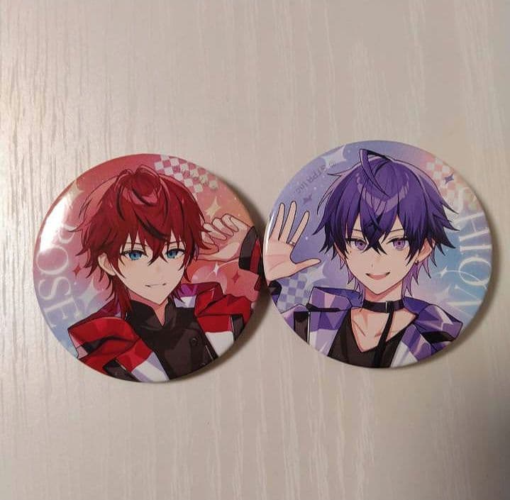 めておら ロゼ しおん AGF缶バッチ - メルカリ