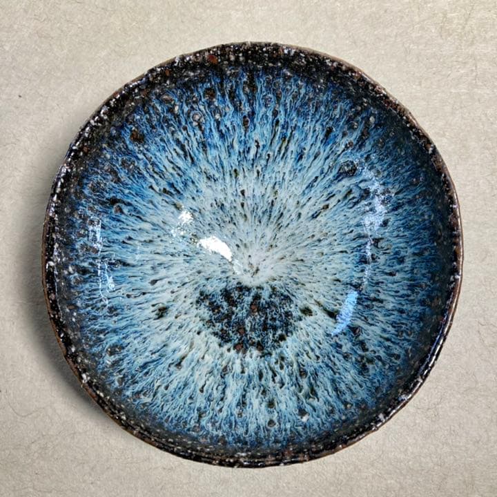 斑唐津茶碗 唐津焼 茶碗 抹茶碗 茶道 焼き物 - メルカリ