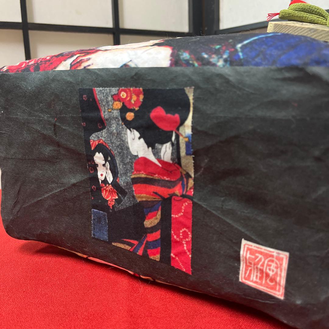 特別価格］大正ロマン 一閑張り バッグ かごバッグ ハンドバッグ 須藤