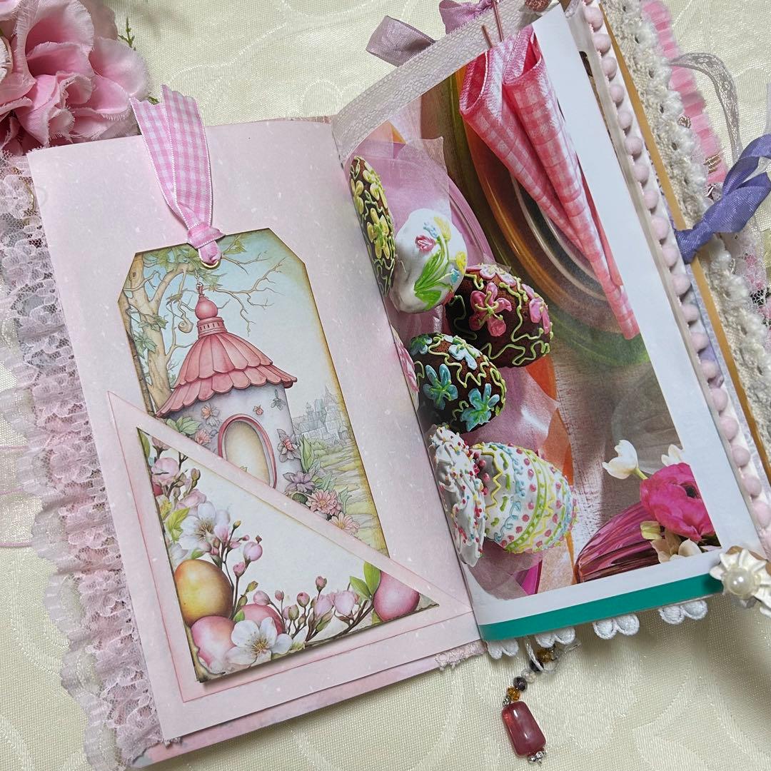 薔薇とレースのジャンクジャーナル・雑記帳 Happy Easter - メルカリ