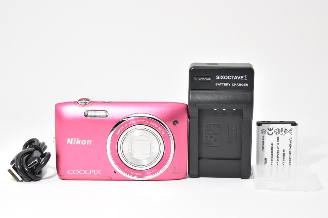 ニコン Nikon CoolPix S3500 ≪安心の動作確認済品≫ - メルカリ