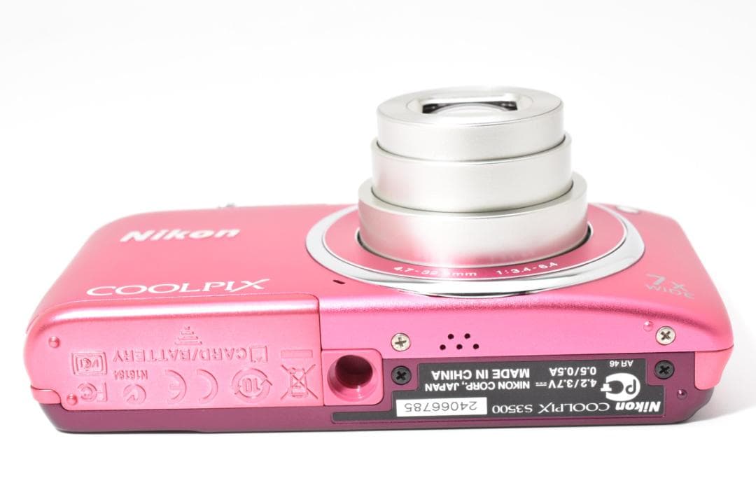 ニコン Nikon CoolPix S3500 ≪安心の動作確認済品≫ - メルカリ