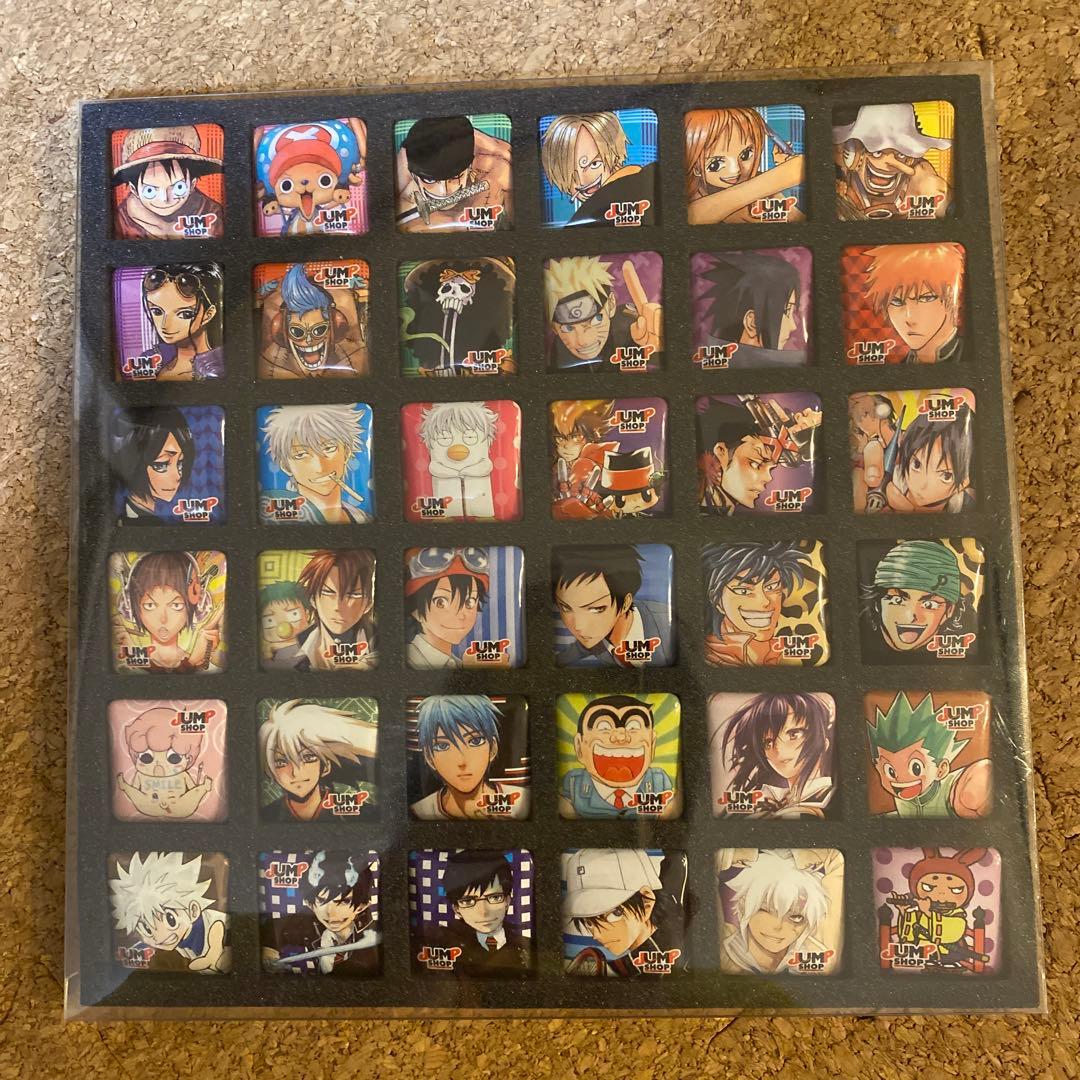 アニメキャラクター ピンバッジセット 36個 アニメキャラクター