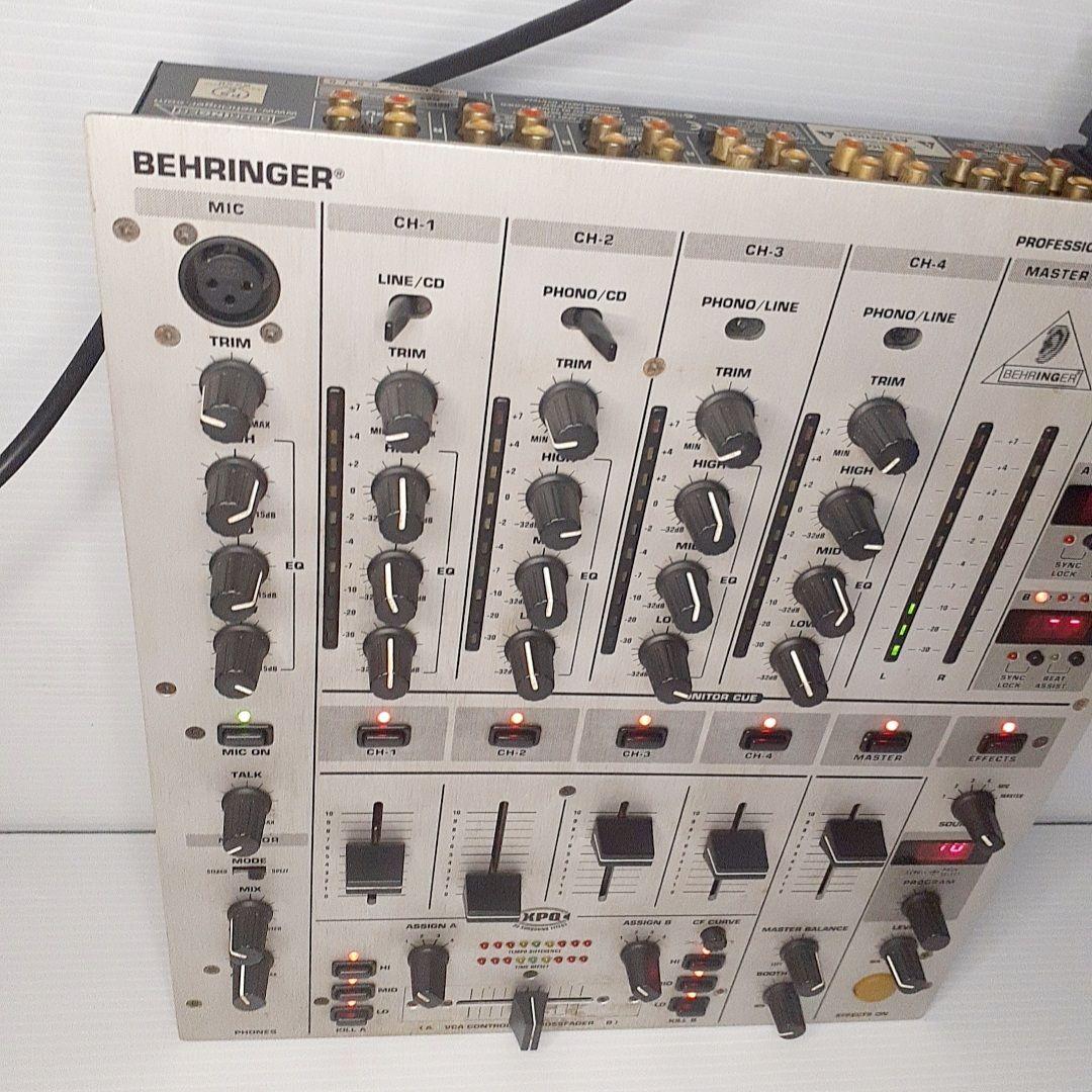 Behringer djx700 4ch ミキサー 通電のみ ジャンク - メルカリ