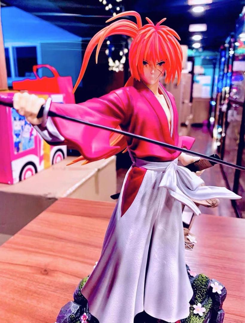 るろうに剣心 ひむら けんしん ガレージキット ガレキ スタチュー①