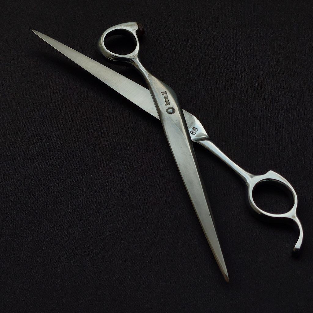 散髪鋏 シザー ニワトリ T.INOUE 全長約190㎜ 散髪バサミ《0344》