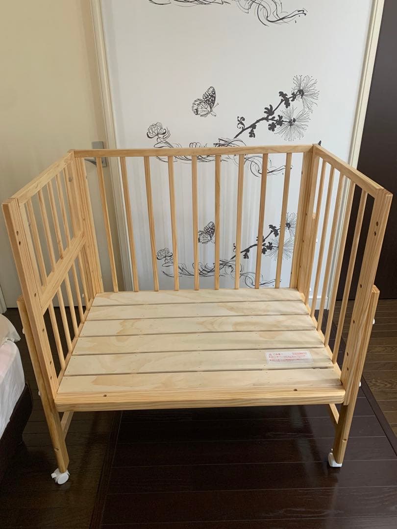【美品】大和屋　そいねーるミニ　ナチュラル 楽天市場】大和屋 そいねーるミニ ベビーベッド ベビーベッド