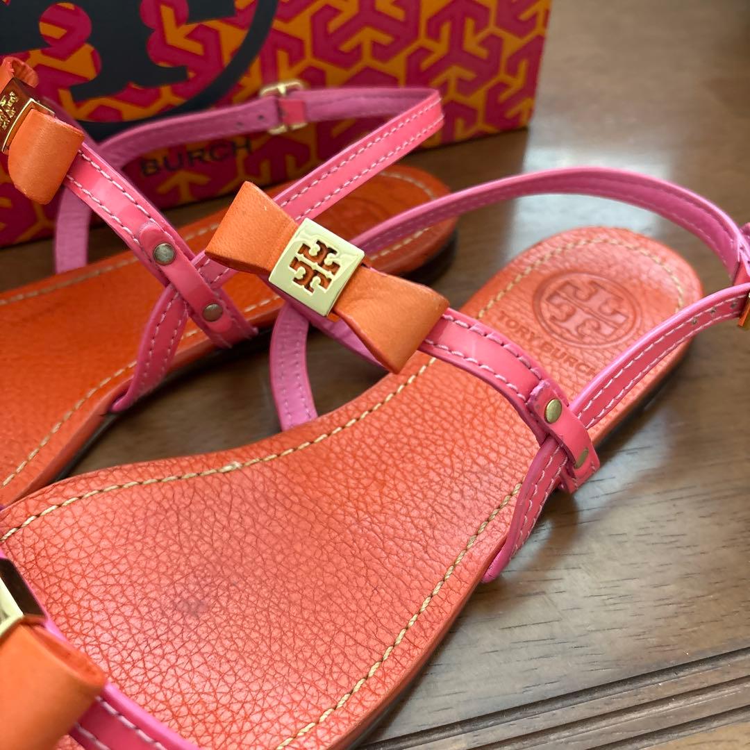 新品】TORY BURCH トリーバーチ サンダル 24センチ トリーバーチ