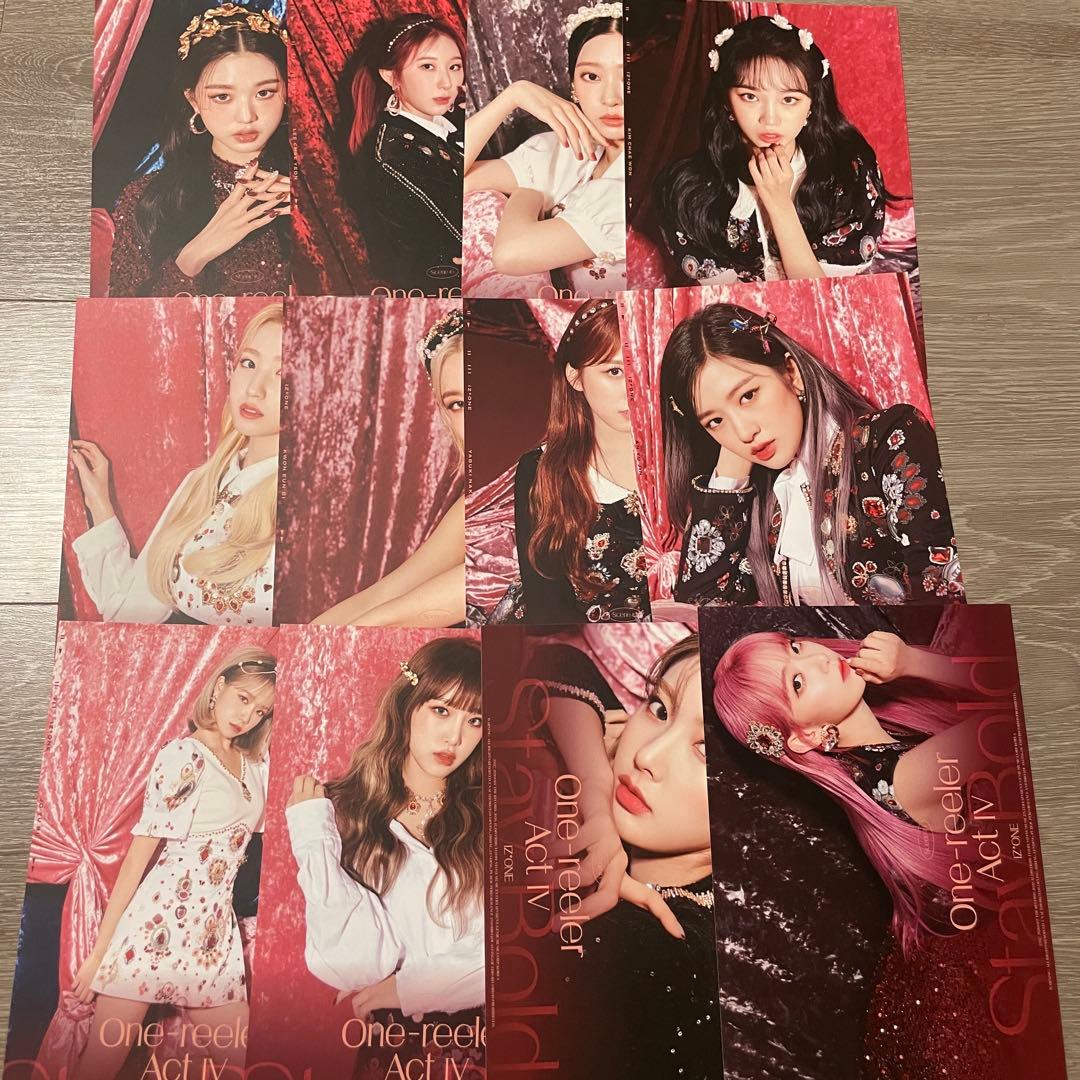 IZ*ONE One-reeler ポストカード - メルカリ