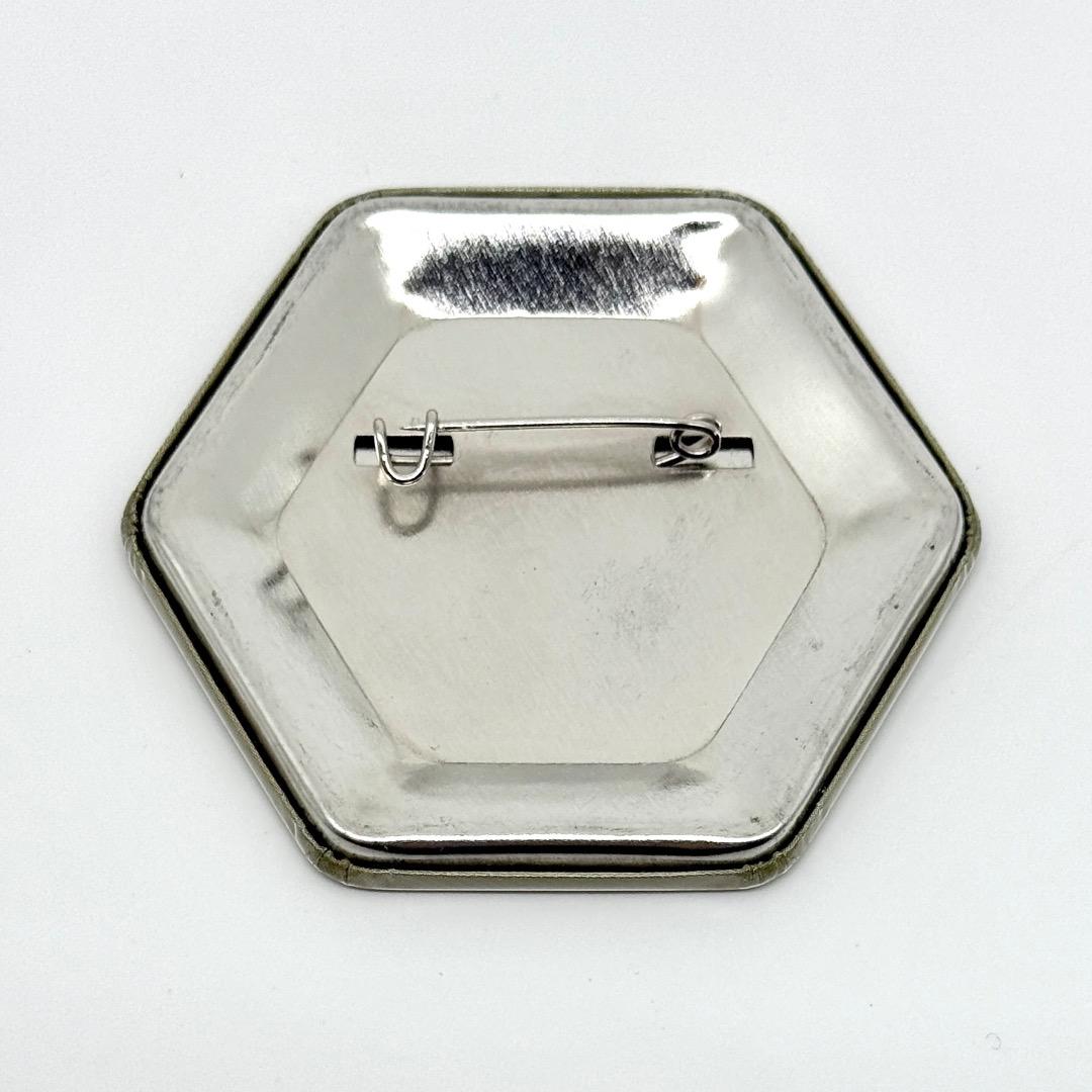 ニューダンガンロンパ V3 真宮寺是清 缶バッジ ドット絵 六角 - メルカリ