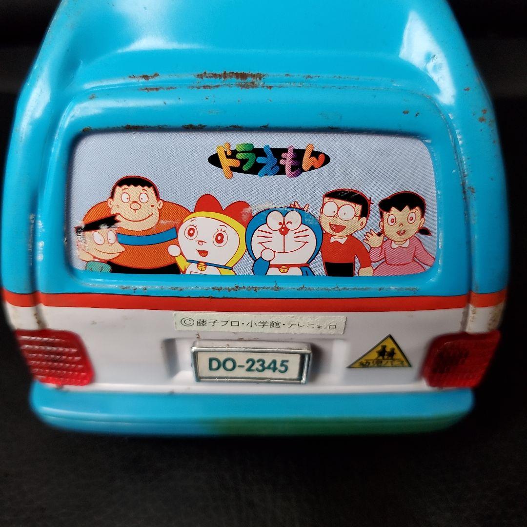 レトロ】ブリキ ドラえもん 幼稚園バス 昭和レトロ - メルカリ