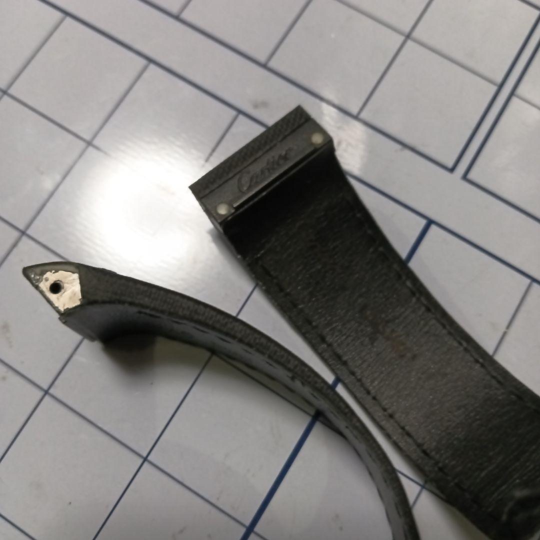 カルティエ サントス100 タンクなど ファブリック&レザーベルト カルティエ サントス100・LMサイズ 革ベルト - 腕時計専門店THE-TICKEN