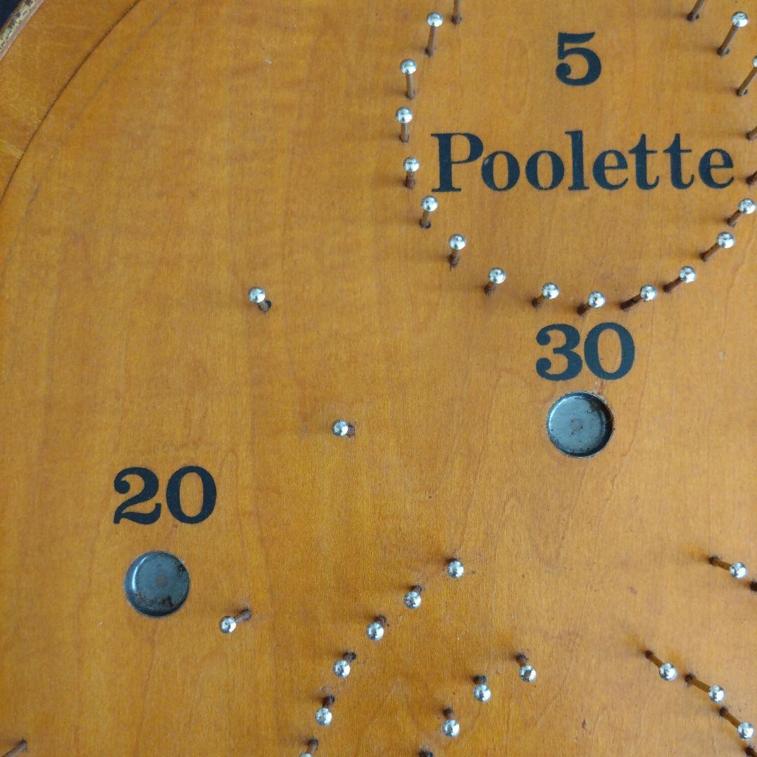 プーレー コリントゲーム 木製 パチンコ ピンボール 昭和レトロ