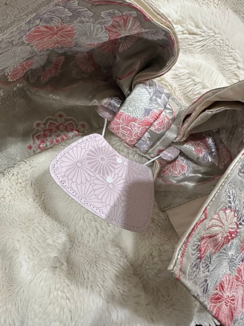 3日間特別価格！早い者勝ち☆ 二部式　作り帯　文庫結び　高級プラチナ箔