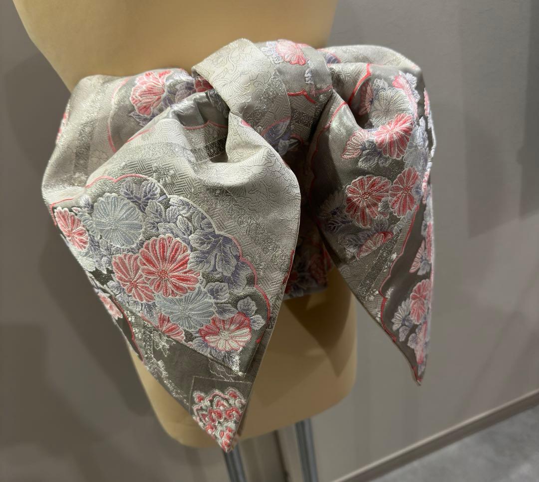 3日間特別価格！早い者勝ち☆ 二部式　作り帯　文庫結び　高級プラチナ箔